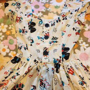 RARE Bernie Dexter Atomic Dress